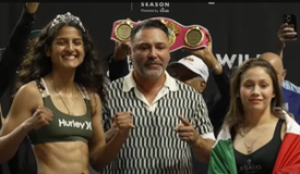 Гвоздик, Фундора и Бадильо прошли взвешивание: цифры и видео Гвоздик, Фундора и Бадильо прошли взвешивание: цифры и видео