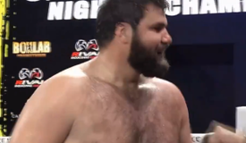 Неузнаваемый Оганесян забил 190-килограммового Коллоуэя: видео Неузнаваемый Оганесян забил 190-килограммового Коллоуэя: видео