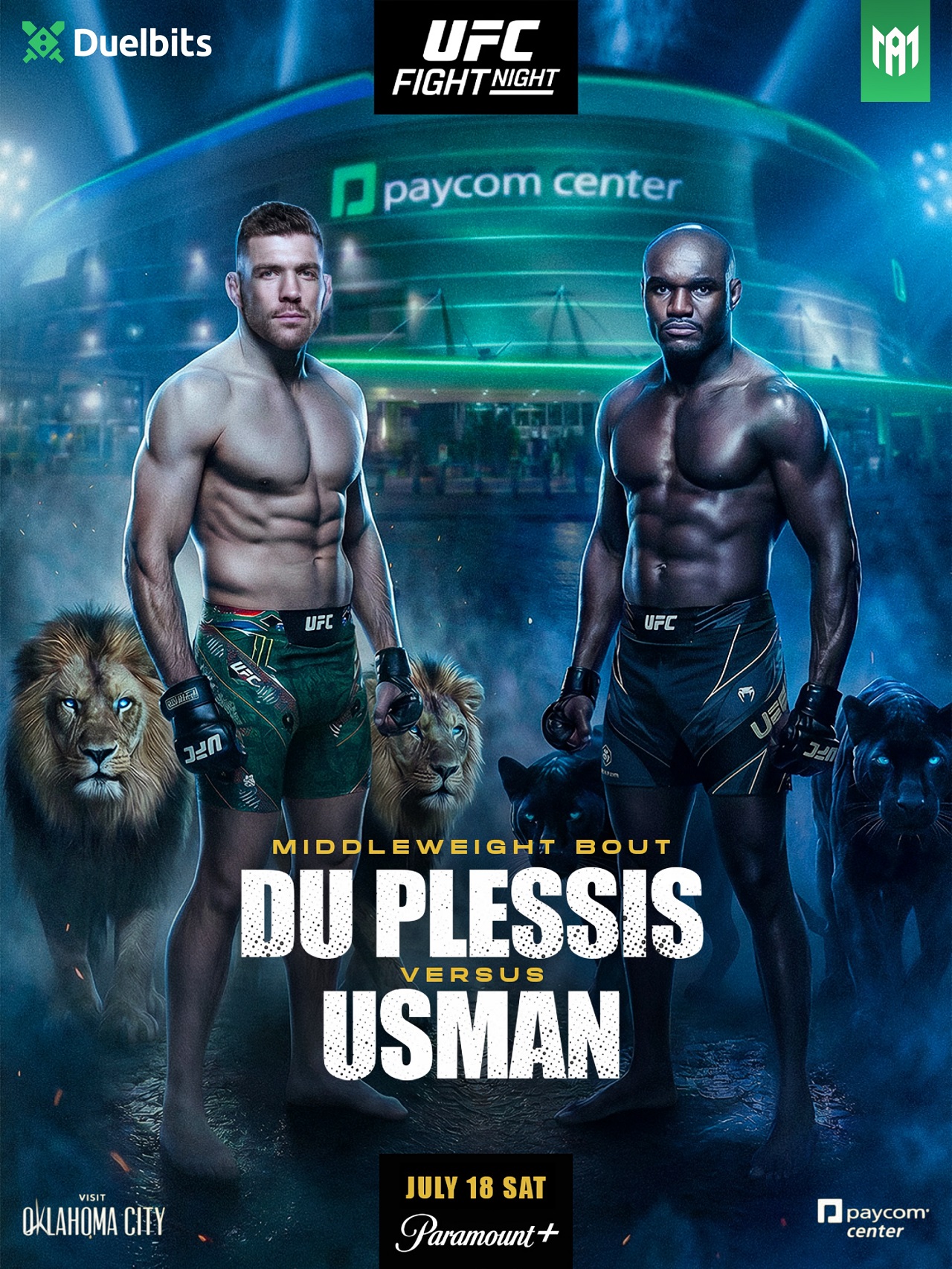 UFC Оклахома: Дрикус Дю Плесси – Камару Усман. Результаты LIVE, онлайн турнира UFC Оклахома: Дрикус Дю Плесси – Камару Усман. Результаты LIVE, онлайн турнира