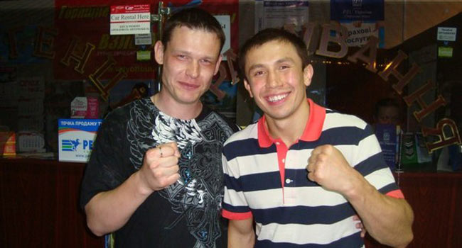 Автор и Геннадий Головкин в Киеве (2012 г.)